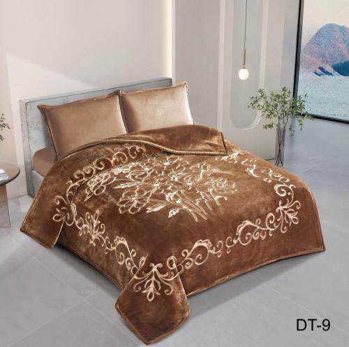 بطانية نفر ونص 4 كيلو سادة