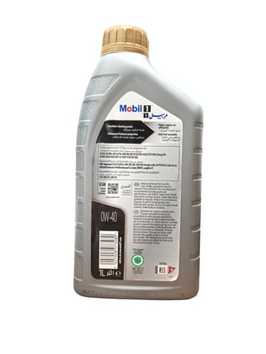 زيت محرك موبيل1 0W40 تخليقي بالكامل كرتون 12 لتر