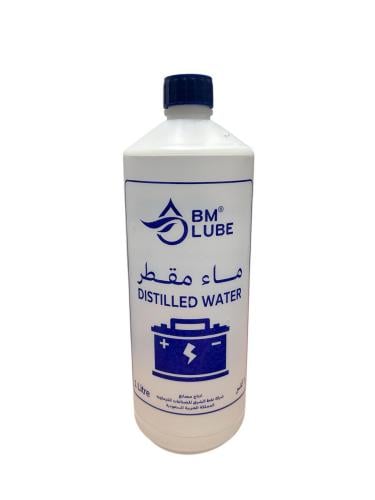 ماء مقطر بي ام لوب 1 لتر BM LUBE