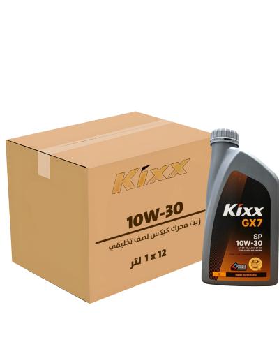 زيت محرك كيكس 10W30 نصف تخليقي كرتون 12 لتر
