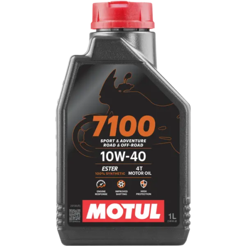 زيت دراجات موتول 4T 7100 10W40 تخليقي بالكامل 1 لت...