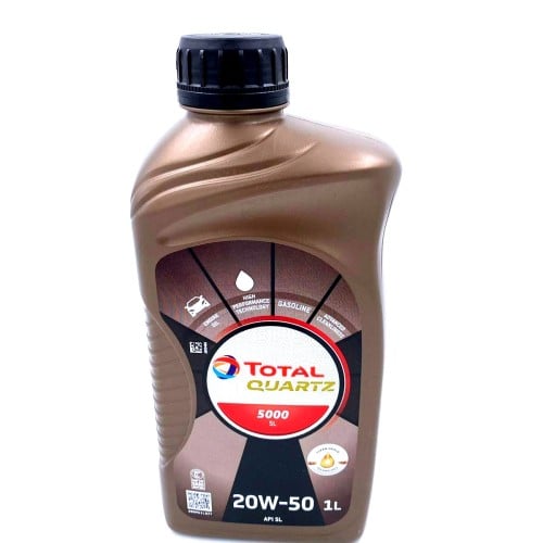زيت محرك توتال 20W50 معدني كرتون 12 لتر