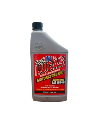 Lucas motorcycle oil 10W40 fully synthetic 946 ml