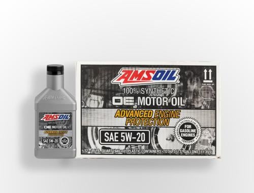 زيت محرك امزويل 5W20 OE تخليقي بالكامل كرتون 12 كو...