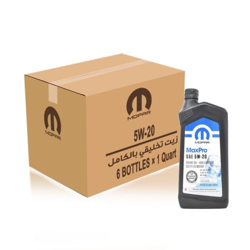 زيت محرك موبار أمريكي 5W20 تخليقي بالكامل كرتون 6...