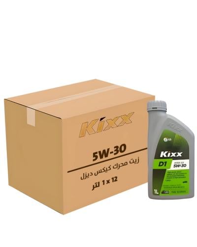 زيت محرك كيكس 5W30 ديزل تخليقي بالكامل كرتون 12 لت...