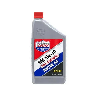 زيت محرك لوكاس 5W40 تخليقي بالكامل 946 ملي