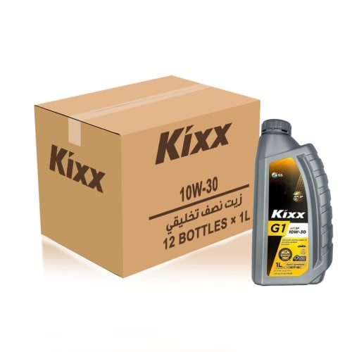 زيت محرك كيكس 10W30 نصف تخليقي كرتون 12 لتر
