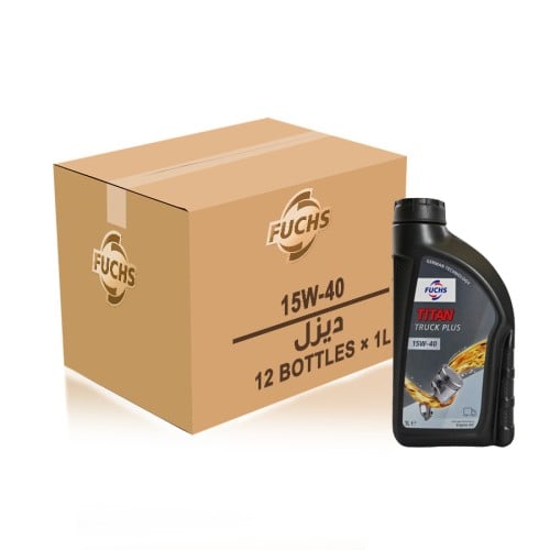 زيت محرك فوكس 15W40 ديزل كرتون 12 لتر