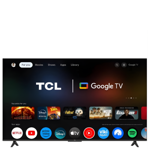 شاشة تي سي ال سمارت 65 بوصة جوجل UHD 4K - موديل 65...