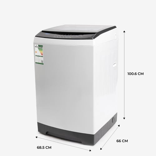 غسالة يوجين اتوماتيك 12 كيلو - تعبئة علوية - أبيض...