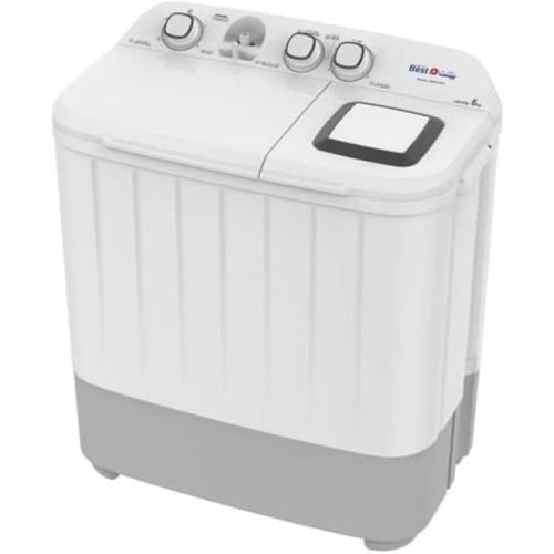 تكنو بيست غسالة حوضين - تحميل علوي - 10 كغ - أبيض...