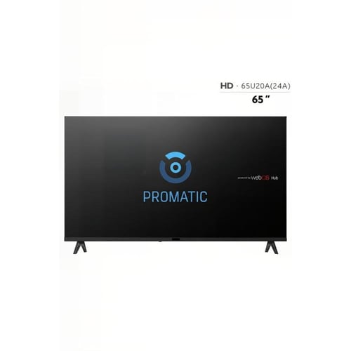 بروماتيك شاشة تلفزيون سمارت 65 بوصة - 4K QLED - نظ...