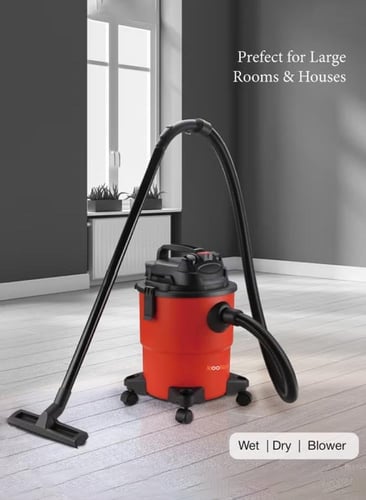 كولين مكنسة كهربائية برميل 20 لتر 1600 واط - رطب ج...