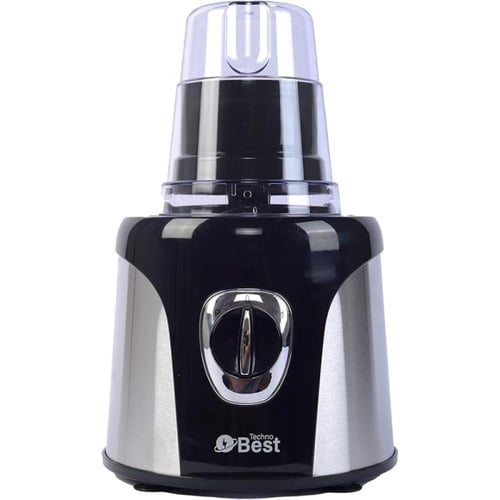 تكنو بيست محضر طعام - 600 واط - شفرة على شكل S من...