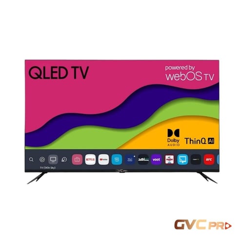 جي في سي برو شاشة سمارت - 75 بوصة - نظام تشغيل Web...