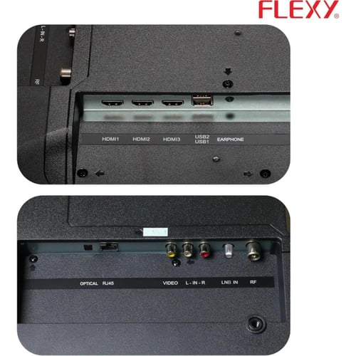 فلكسي شاشة تلفزيون 60 بوصة سمارت FX60UWEBSY - 4K U...