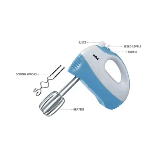 خلاط يدوي سانفورد 160 واط أبيض وأزرق SF1334HM