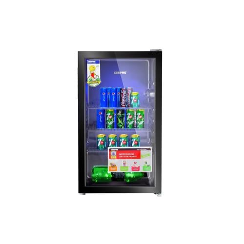 ثلاجة عرض زجاج جيباس 120 ليتر - GSC1223-K