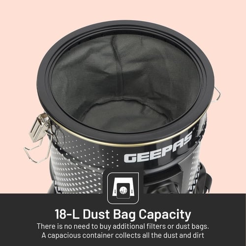 مكنسة كهربائية جيباس 2000 وات 18 لتر GVC19045