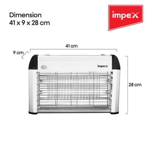 امبيكس جهاز قاتل حشرات - أبيض - IK 4605