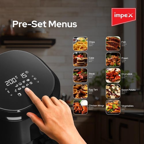 قلاية هوائية امبيكس 4.5 لتر ديجتال AF4307