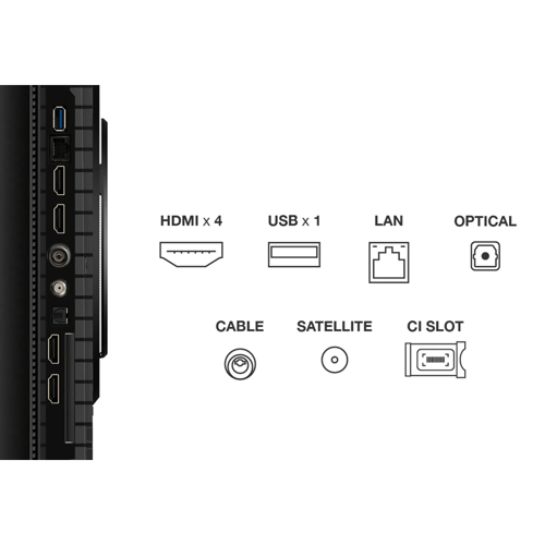 تي سي أل شاشة 75 بوصة سمارت جوجل TCL 75P8K - QLED...