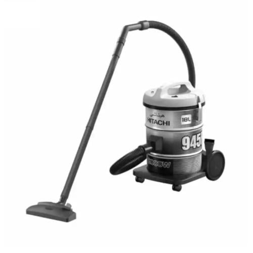 هيتاشي مكنسة 2000 واط - 18 ليتر - فضي - CV-945FSS2...