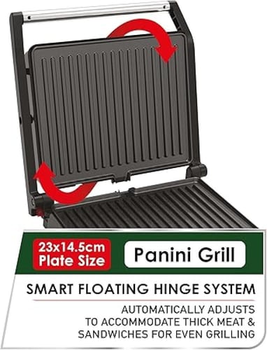 محمصة شواية كونتاكت سانفورد 800 وات SF9929GT BS