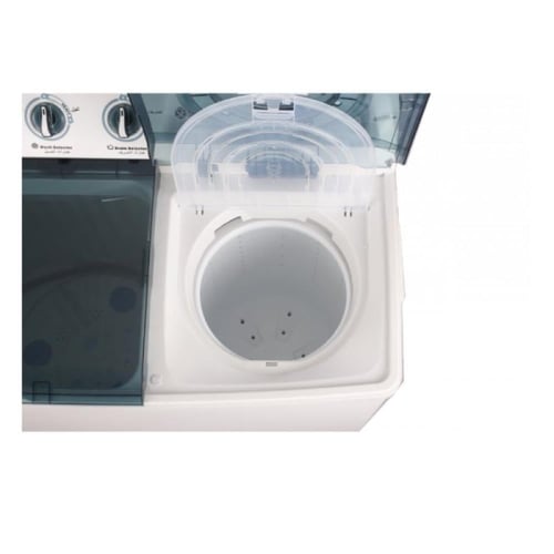 سمارت الكتريك غسالة حوضين تحميل علوي 14 كغ - أبيض...