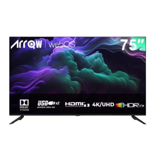 ارو شاشة سمارت 75 بوصة RO-75LPW - WEBOS 4K