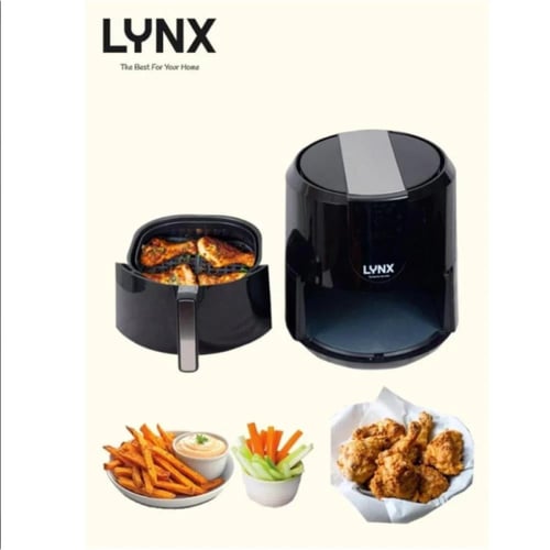 لينكس قلاية هوائية جامبو 8 ليتر - 1800 واط - أسود...