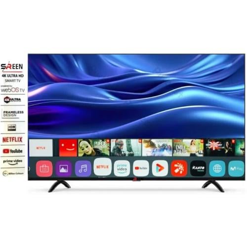 سرين شاشة تلفزيون سمارت 70 بوصة - 4K - يدعم نظام ت...