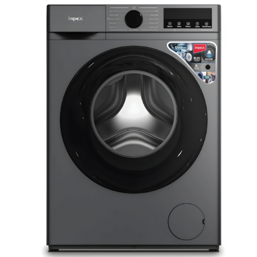 غسالة أوتوماتيك إمبيكس 8 كيلو أمامية إنفرتر – هدوء...