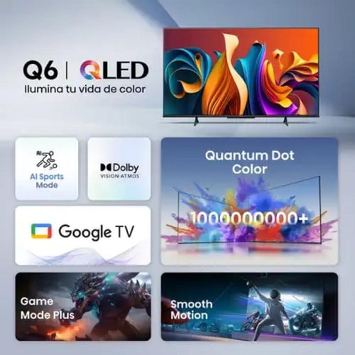 هايسنس شاشة 75 بوصة - دقة 4K QLED - نظام VIDAA OS...