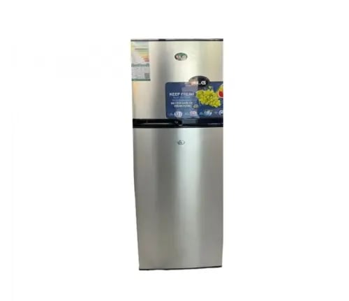 ثلاجة كي ال جي ثلج 7.1 قدم 201 لتر استيل KLG250DR
