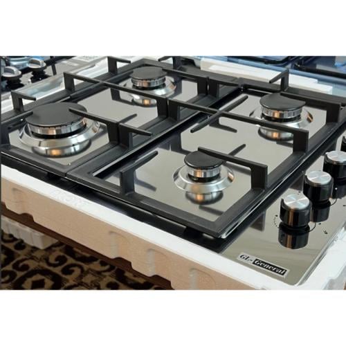 جنرال فرن غاز مسطح بلت أن 4 شعلات - 60 سم - فضي -...