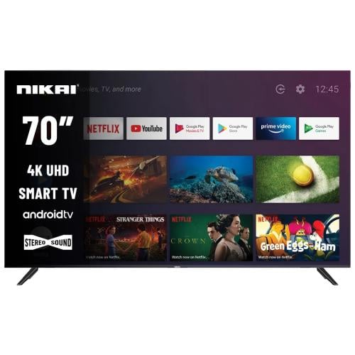 شاشة نيكاي 70 بوصة اندرويد 14 سمارت UHD70SLED3-FL...