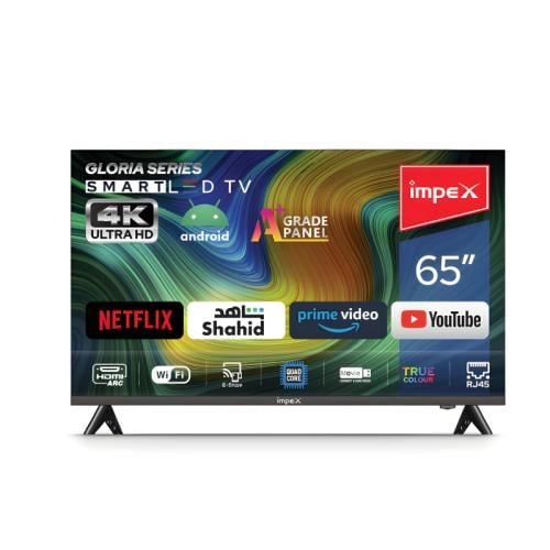 امبيكس جلوريا شاشة تلفزيون سمارت 65 بوصة - 4K - نظ...