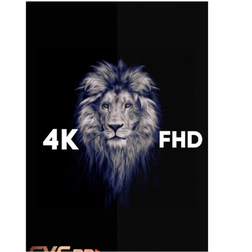 شاشة جي في سي برو 50 بوصة 4K سمارت WebOS – موديل G...