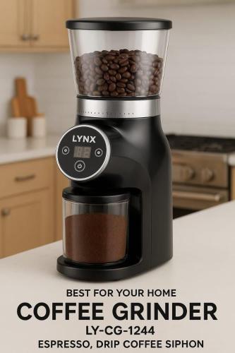 مطحنة بن قهوة لينكس ديجتال 31 درجة SKU: LY-CG-1244