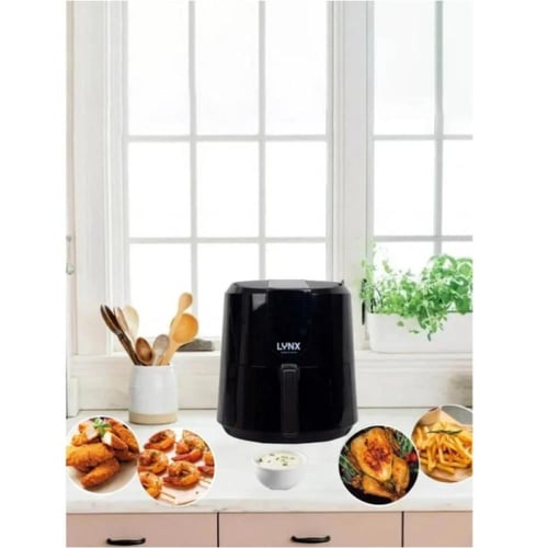 لينكس قلاية هوائية جامبو 8 ليتر - 1800 واط - أسود...