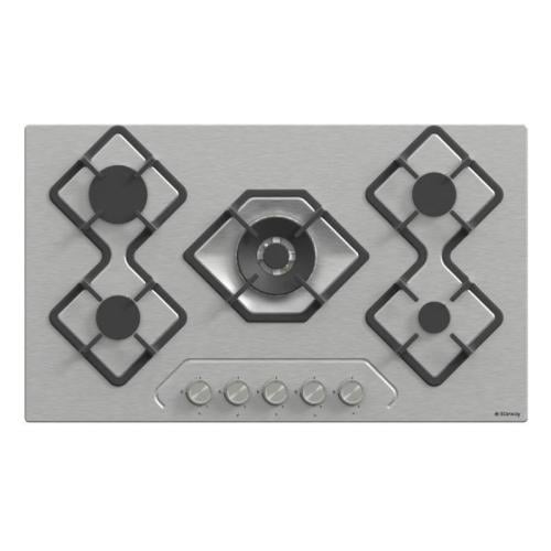 ستار واي غاز ستانلس ستيل - 5 شعلات - 60x90 سم - SW...