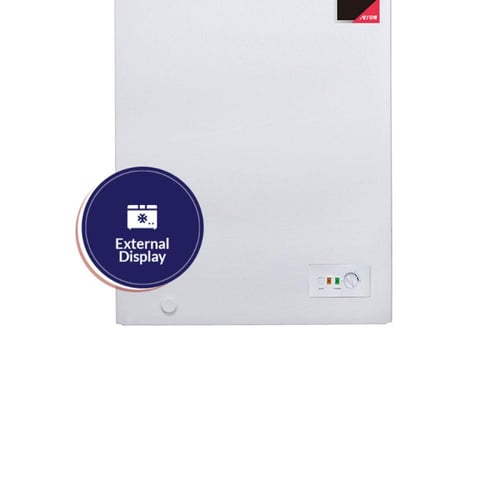 ارو فريزر - 100 ليتر - 3.5 قدم مكعب - موديل RO-160...