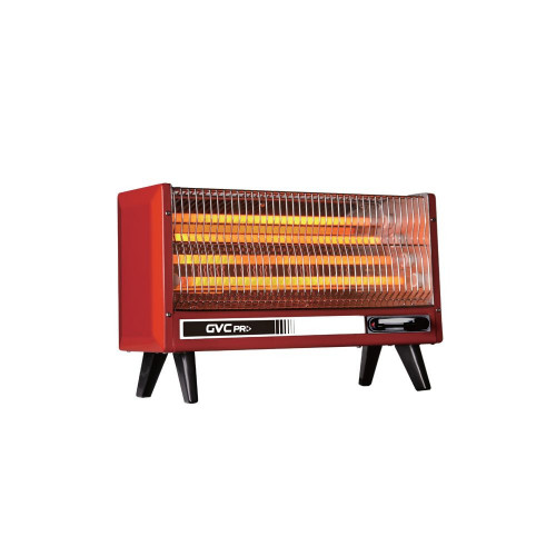 جي في سي برو دفاية كهربائية - 2000 واط - أحمر - GV...