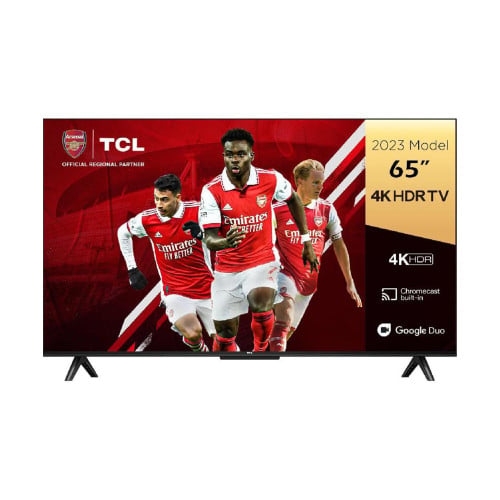 تي سي ال شاشة سمارت - 65 بوصة - UHD 4K - جوجل - 65...