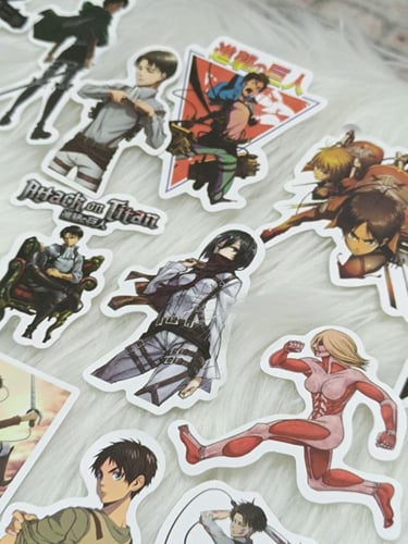 ملصقات هجوم العمالقه ATTACK ON TITAN STICKERS