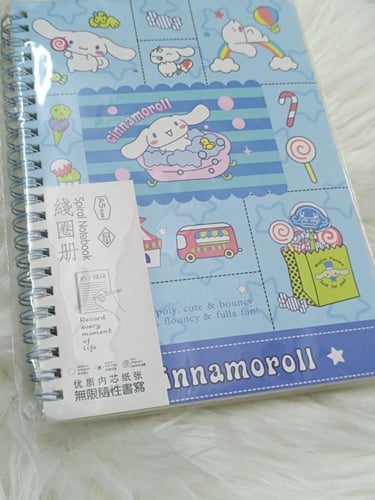 دفتر سينامرول CINNAMOROLL NOTEBOOK