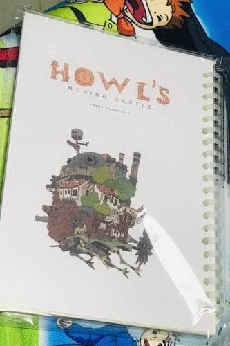 دفتر قلعة هاول المتحركه HOWL'S MOVING CASTLE NOTEB...
