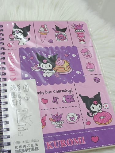 دفتر كورومي KUROMI NOTEBOOK